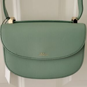 A.P.C. Sac Geneve Leather Mini Bag